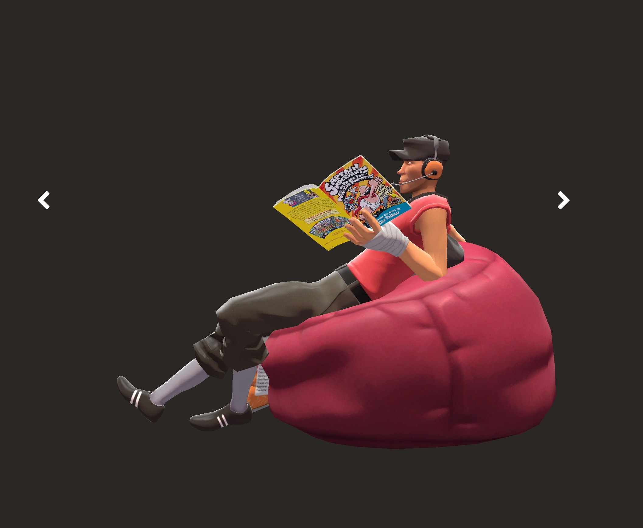 Captain Underpants over the Homerunner's Hobby