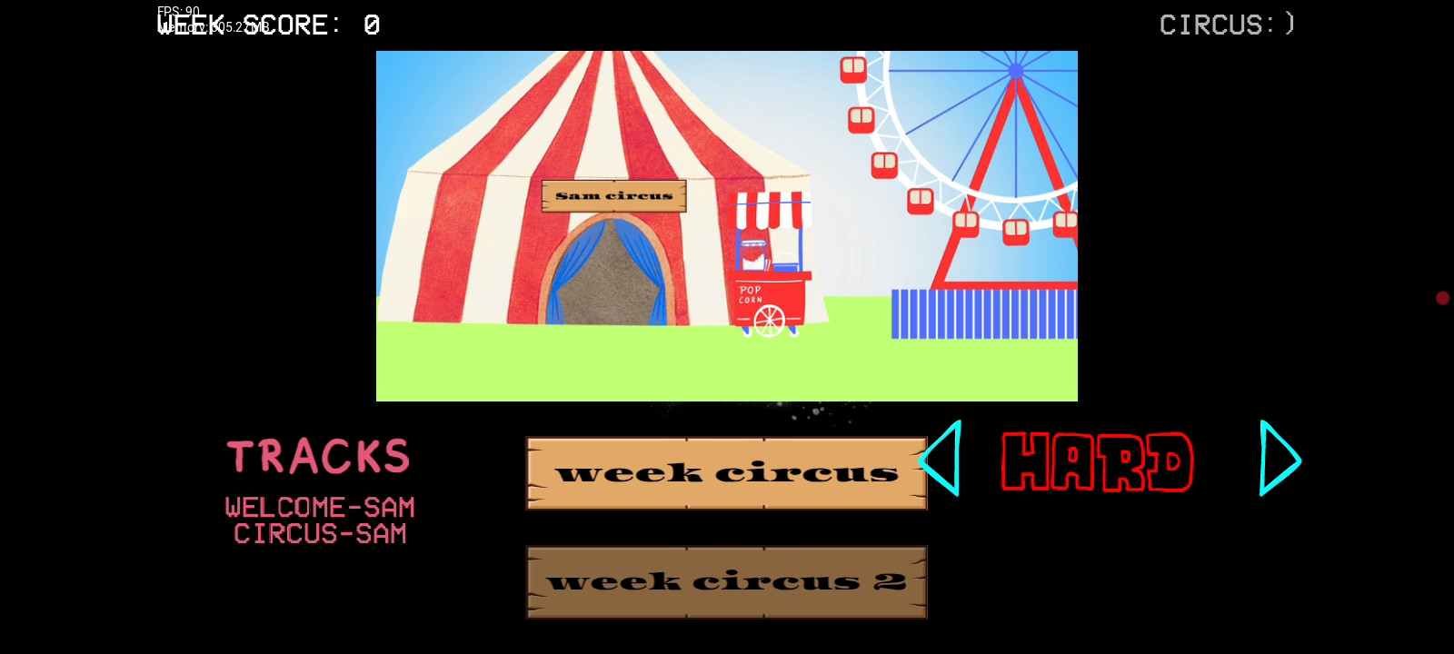 vs sam circus