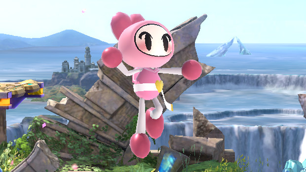 Pink Bomber [Over Bomberman Assist Trophy]