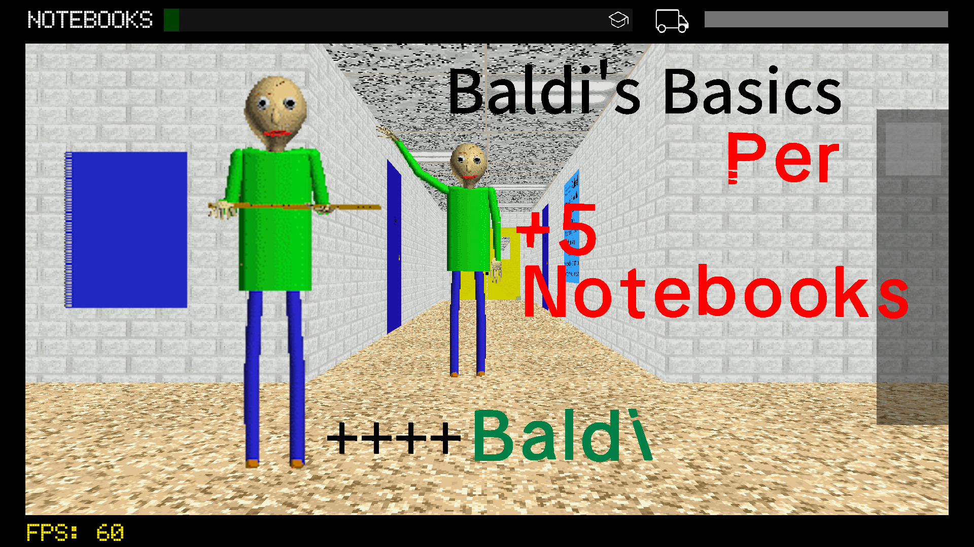 Baldi's Basics Notebooks Per 5+ Baldi