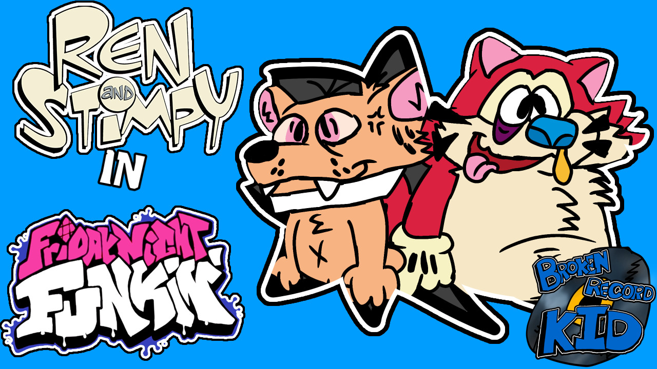 Ren and Stimpy in FNF!!! (Reskin)