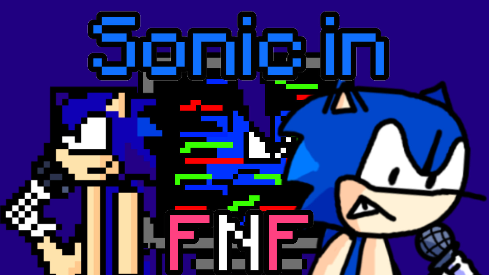 Sonic In FNF V-Slice SKIN!