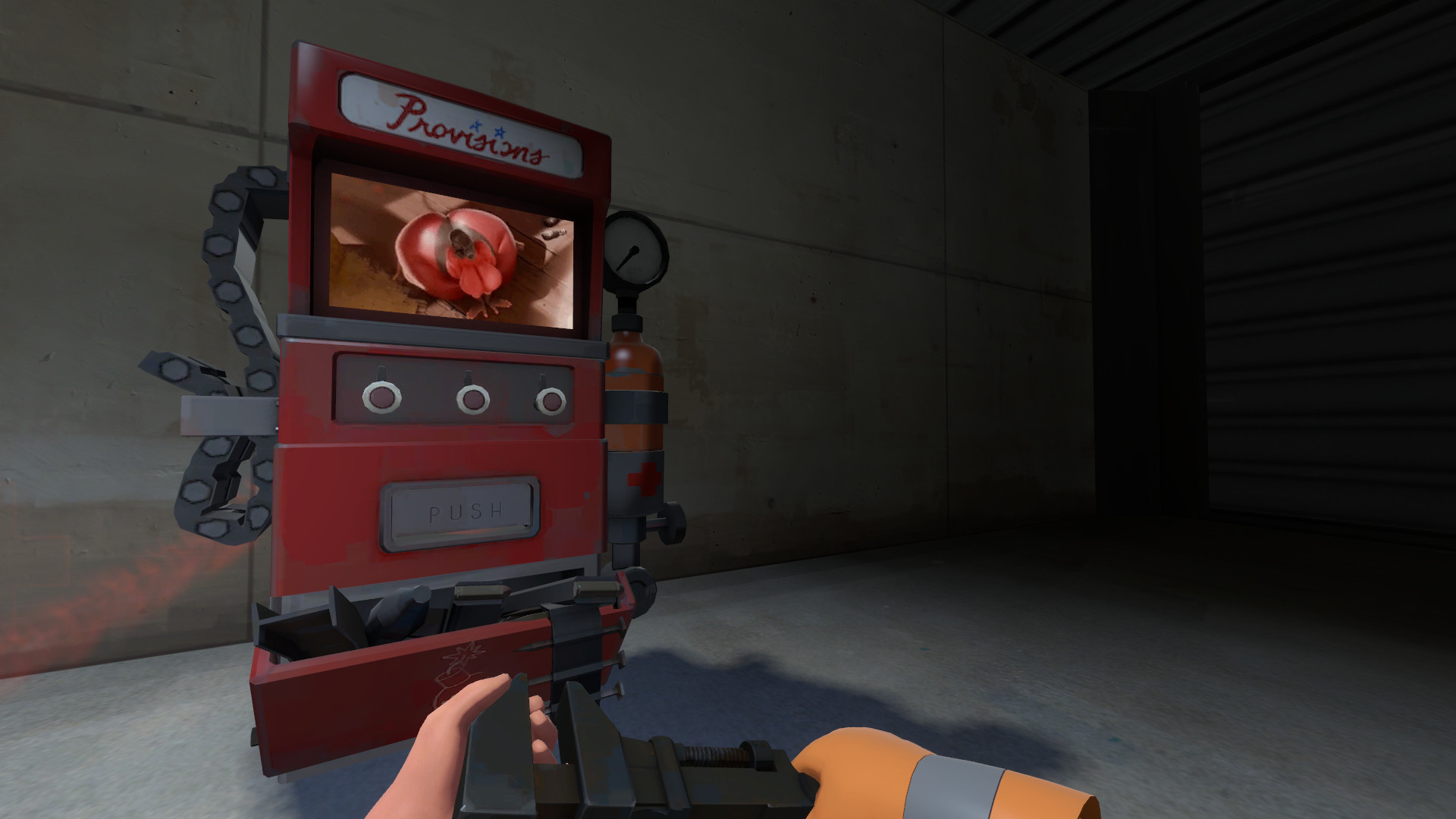 Animated Fempyro Dispenser Screen (with sound)