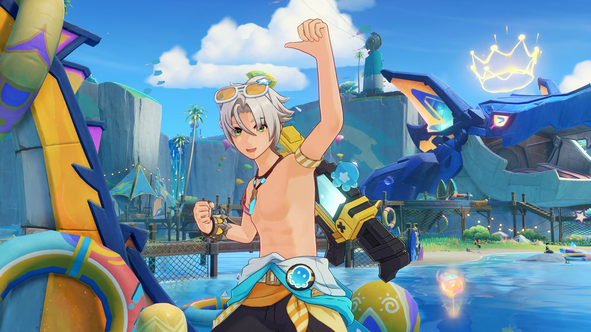 Bennett's summer beach vacation