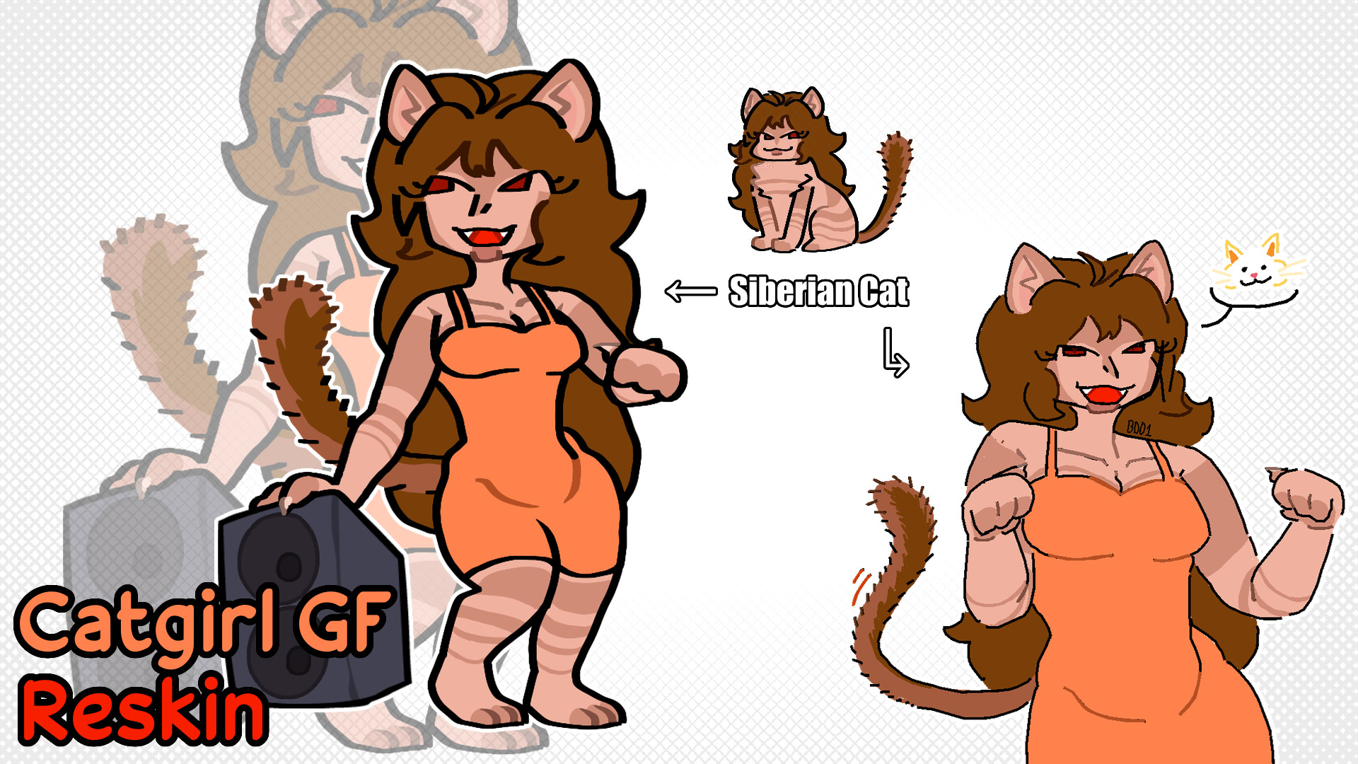 BD01's Catgirl GF!! (reskin)