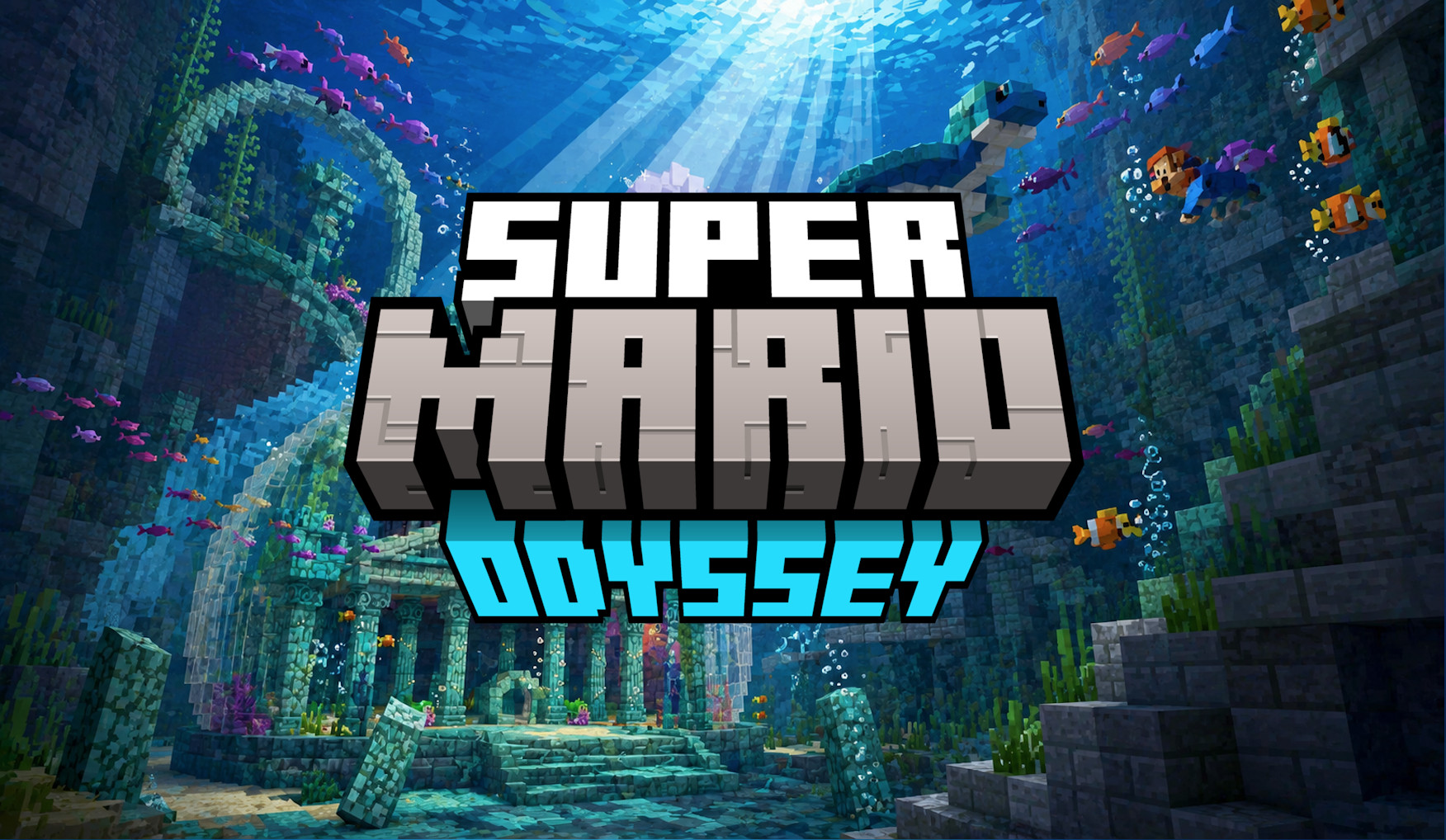 Super MINECRAFT Odyssey Mod for Super Mario Odyssey | SMO Mods