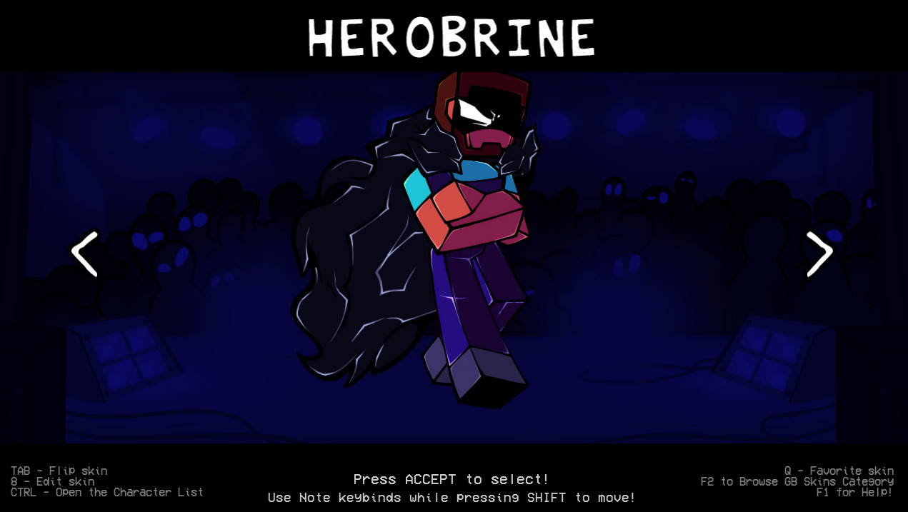 Playable Herobrine