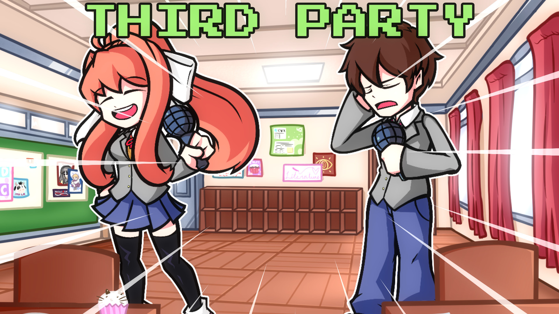 Party Of 2 (Third Party But Monika And MC Sing It)
