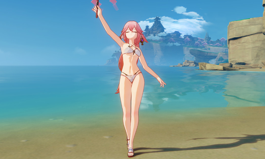 Yae Miko Swimsuit
