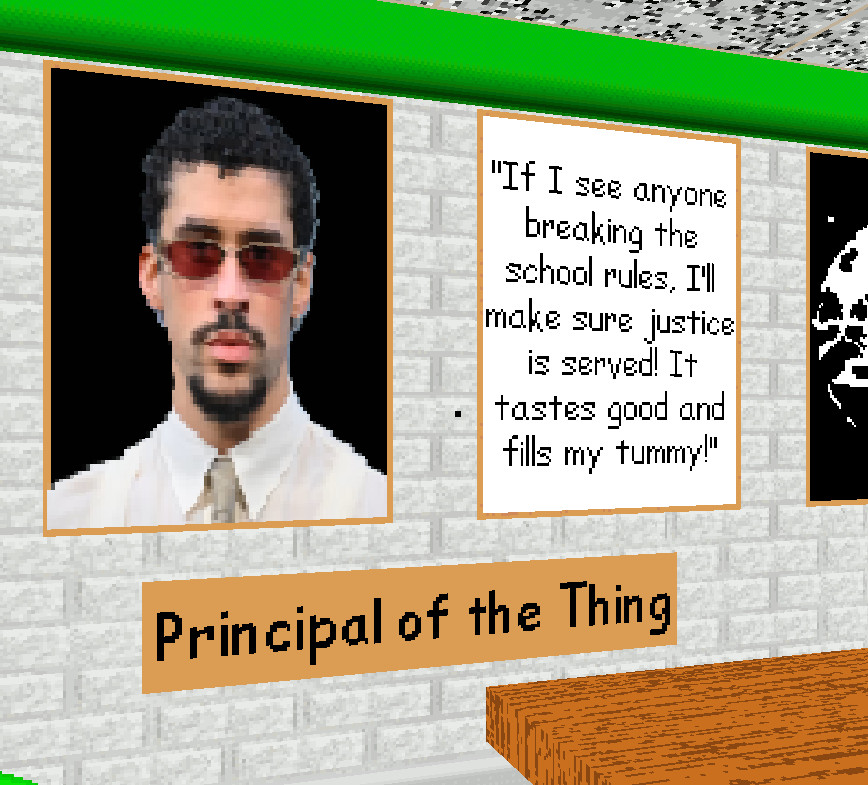 Bad bunny as the Principal