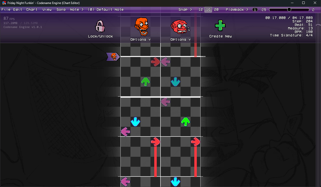 behind the closed door V1 fanchart