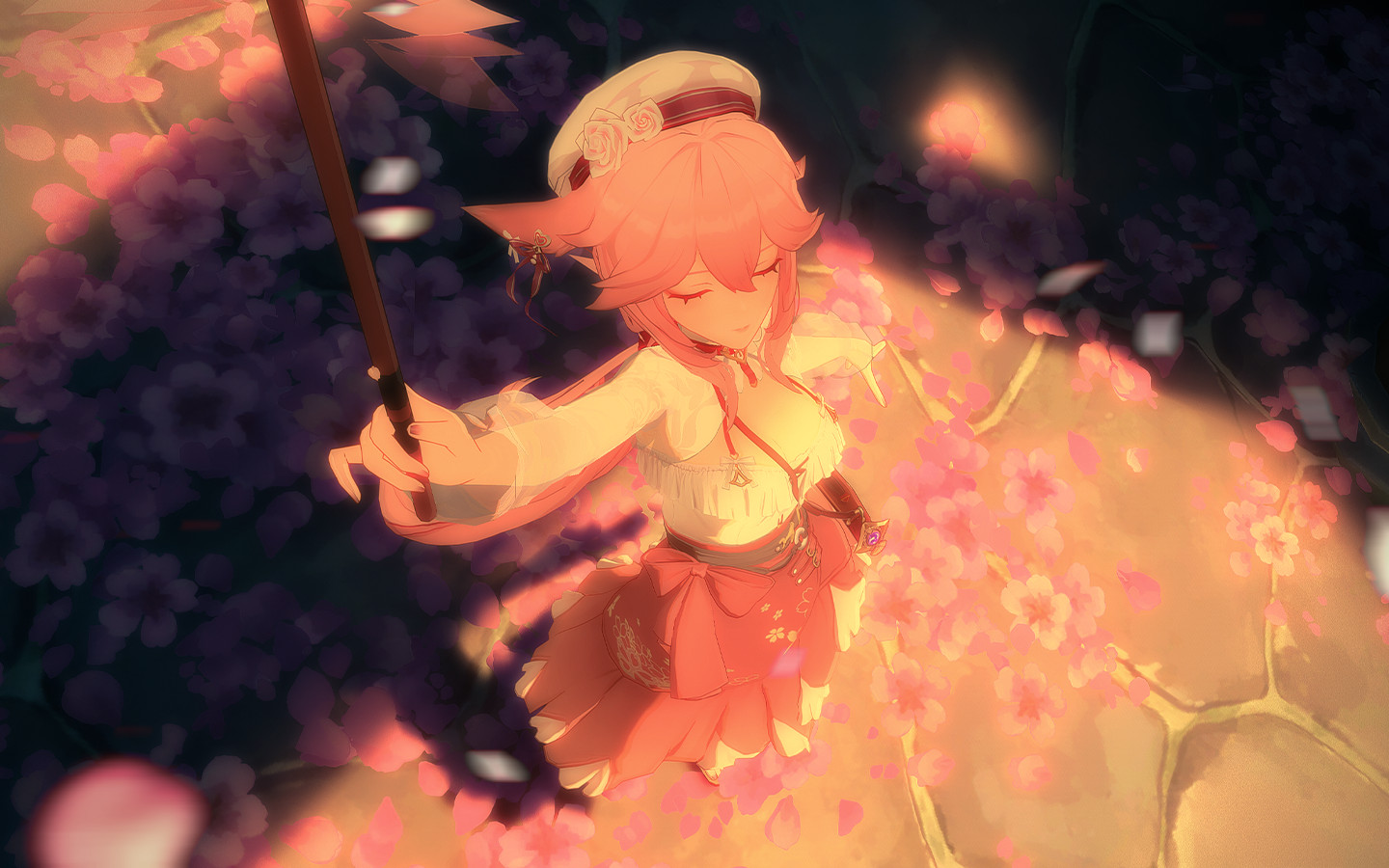 yae miko - hanami