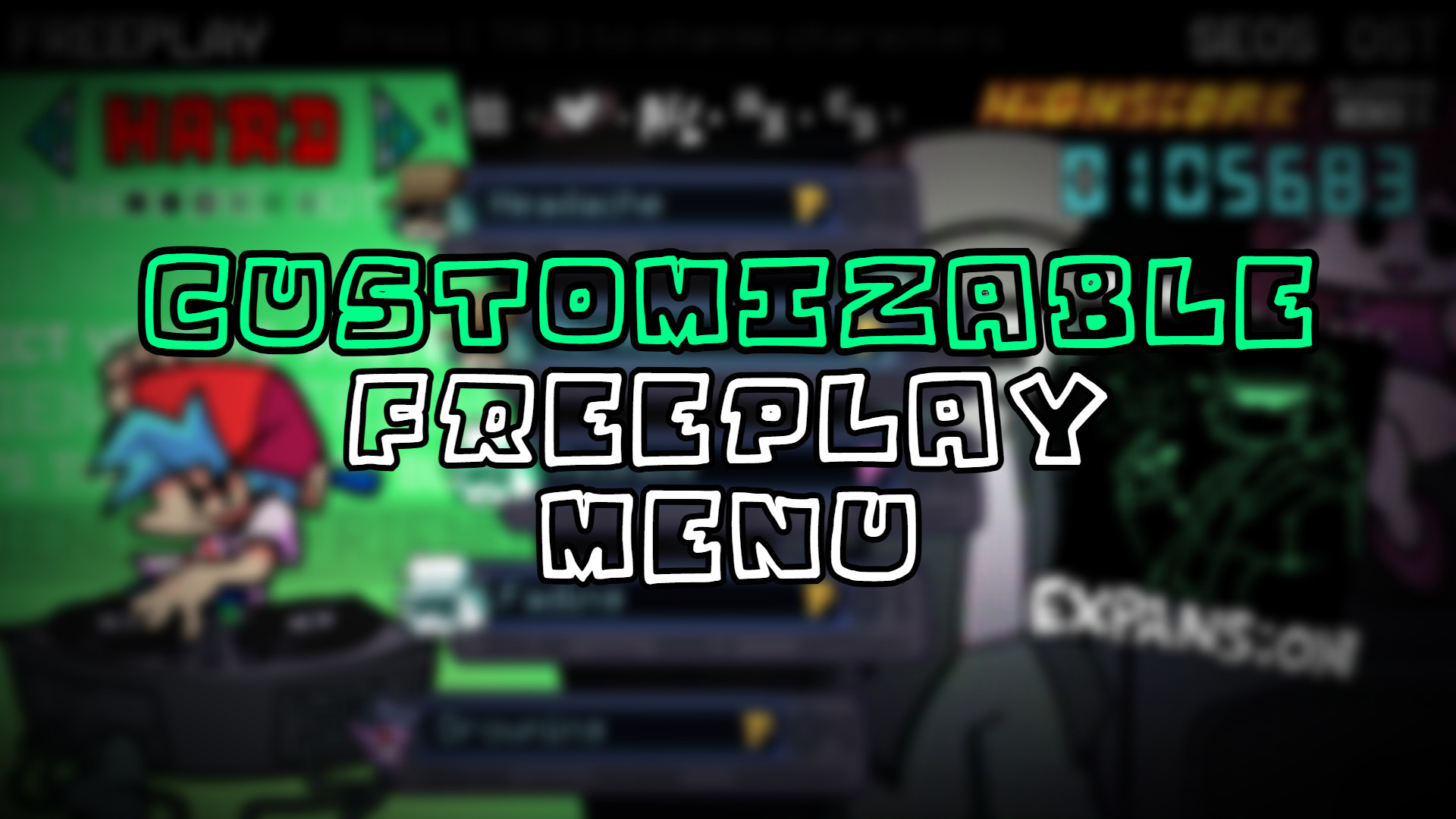 Customizable Freeplay Menu [V-Slice]
