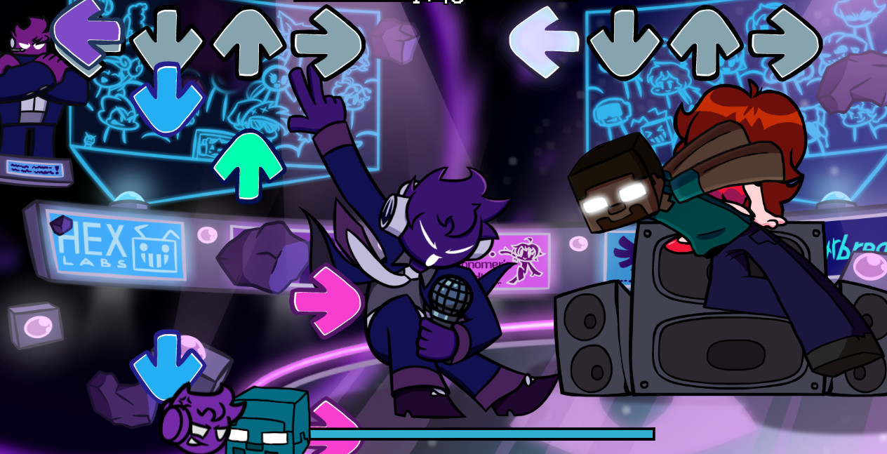 void vs herobrine (vs void but herobrine is bf)