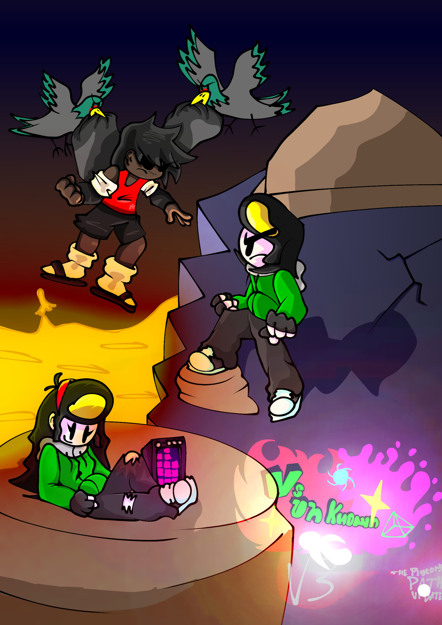 Vs. un known: The Pigeon's Path Update
