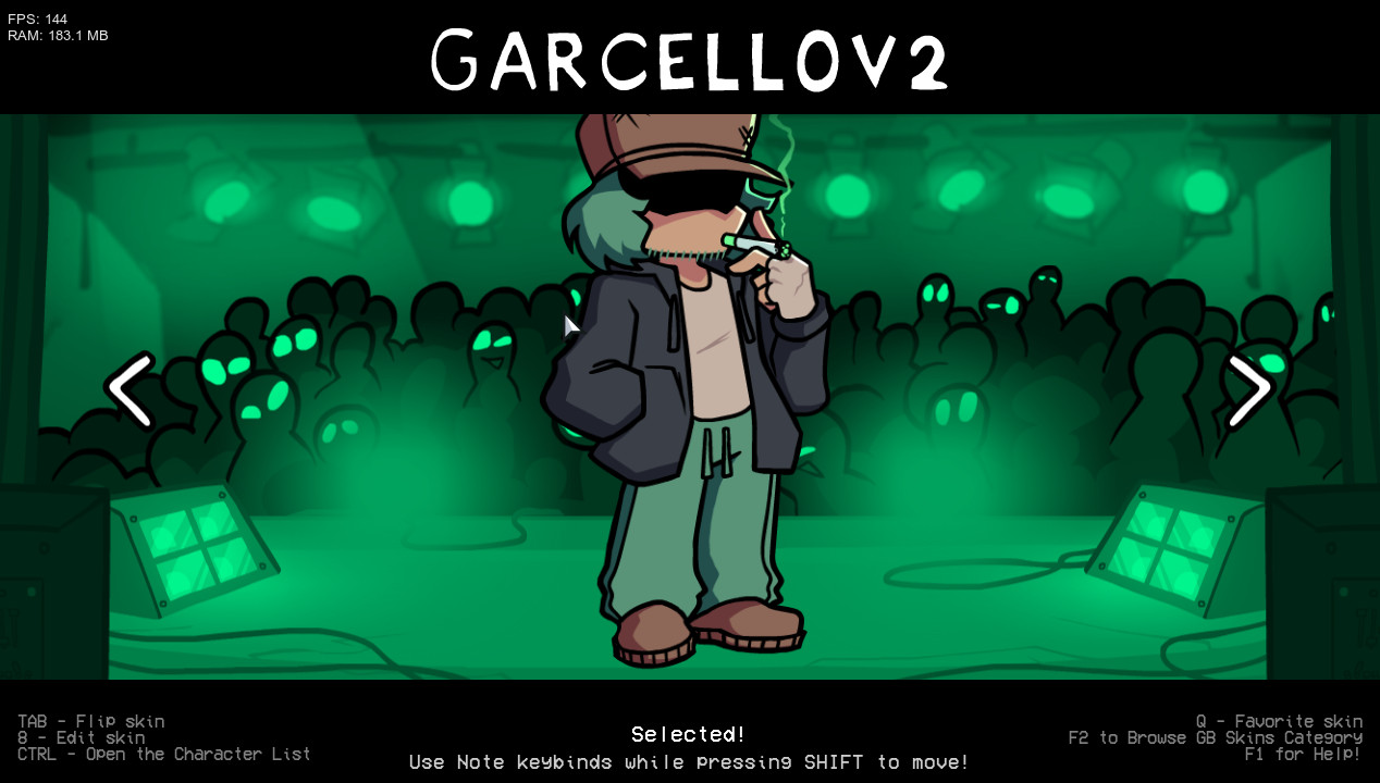 Garcello (Hazier river) skin