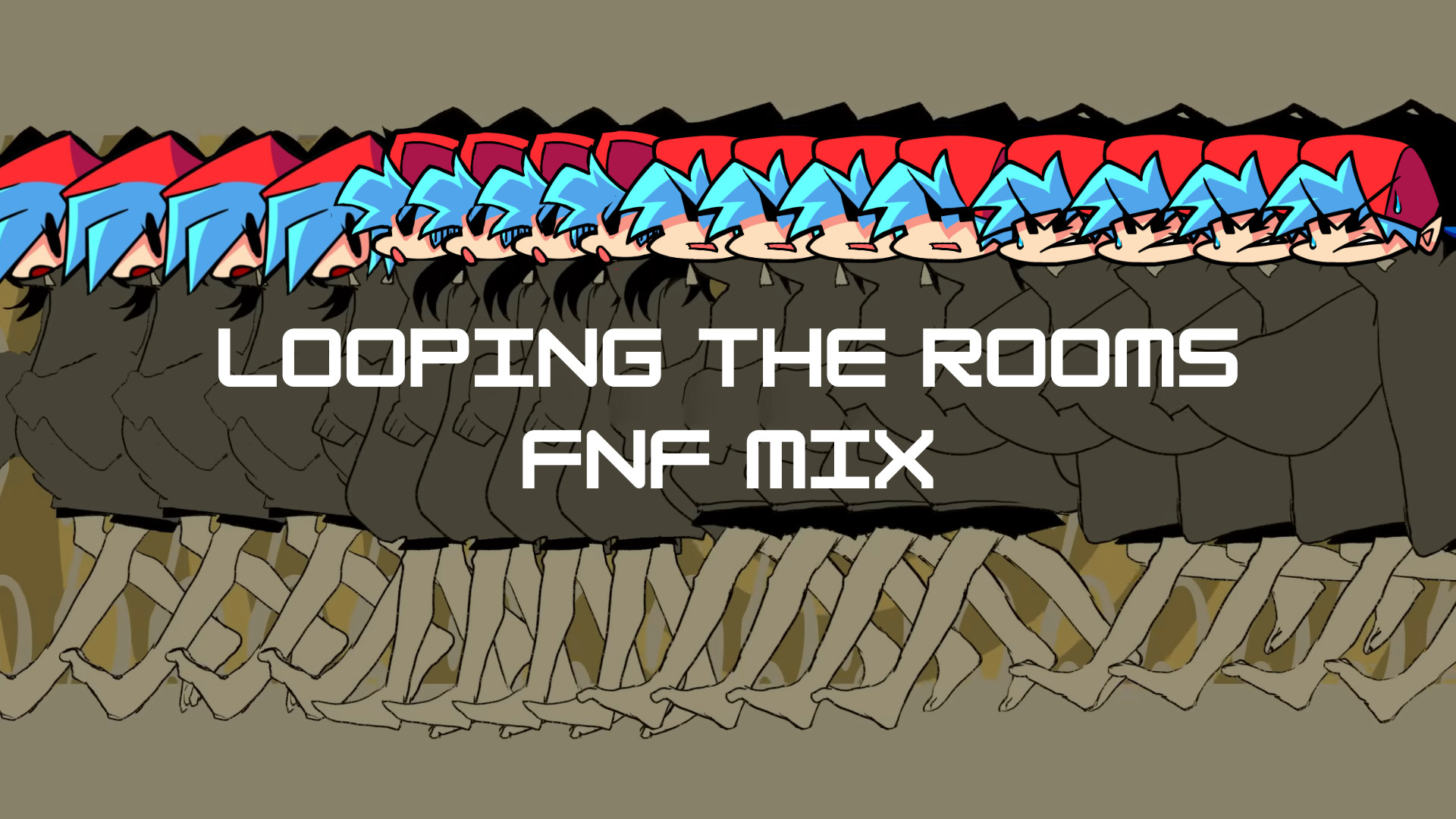 Looping The Rooms FNF Mix