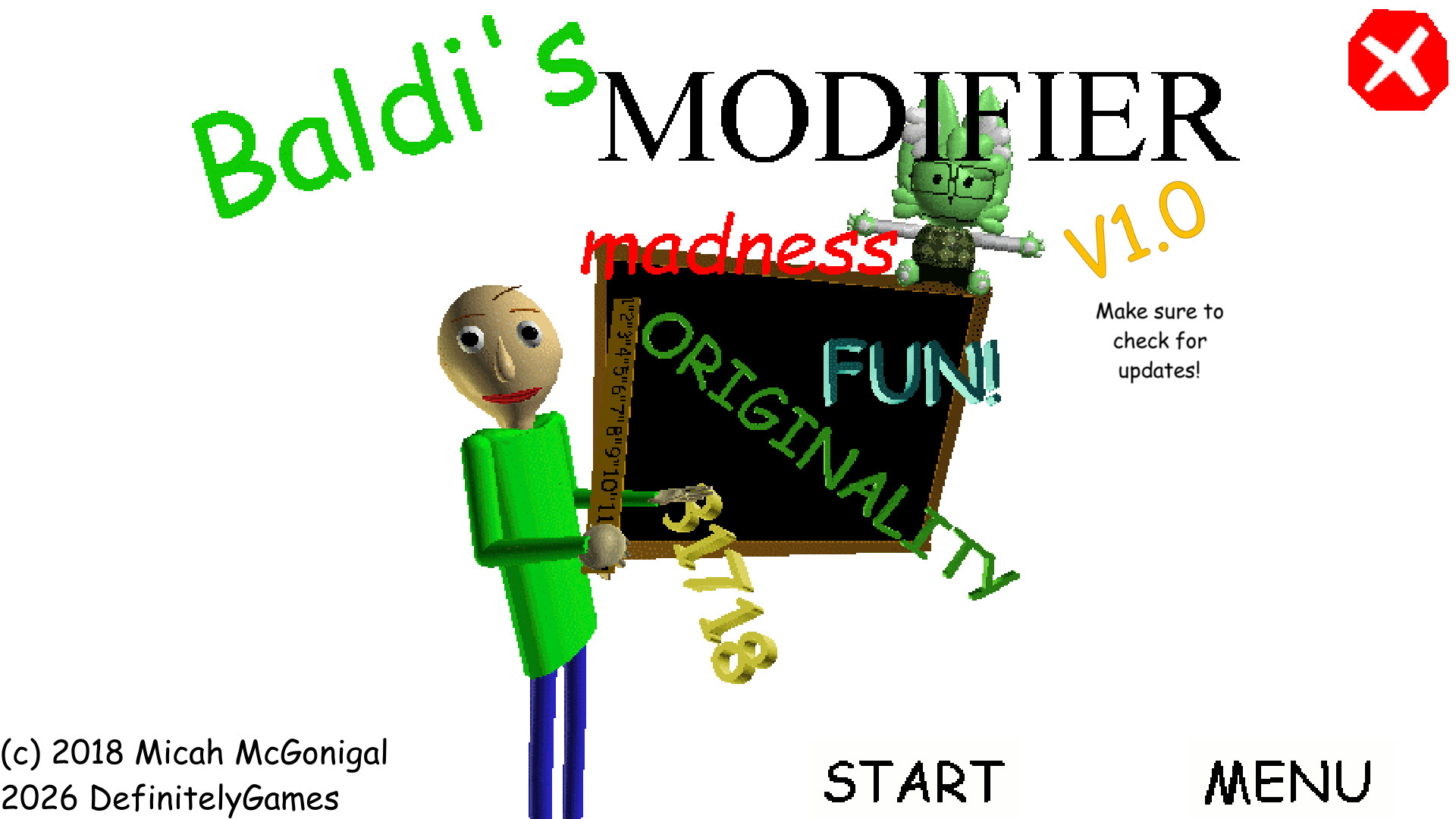 Baldi's Modifier Madness