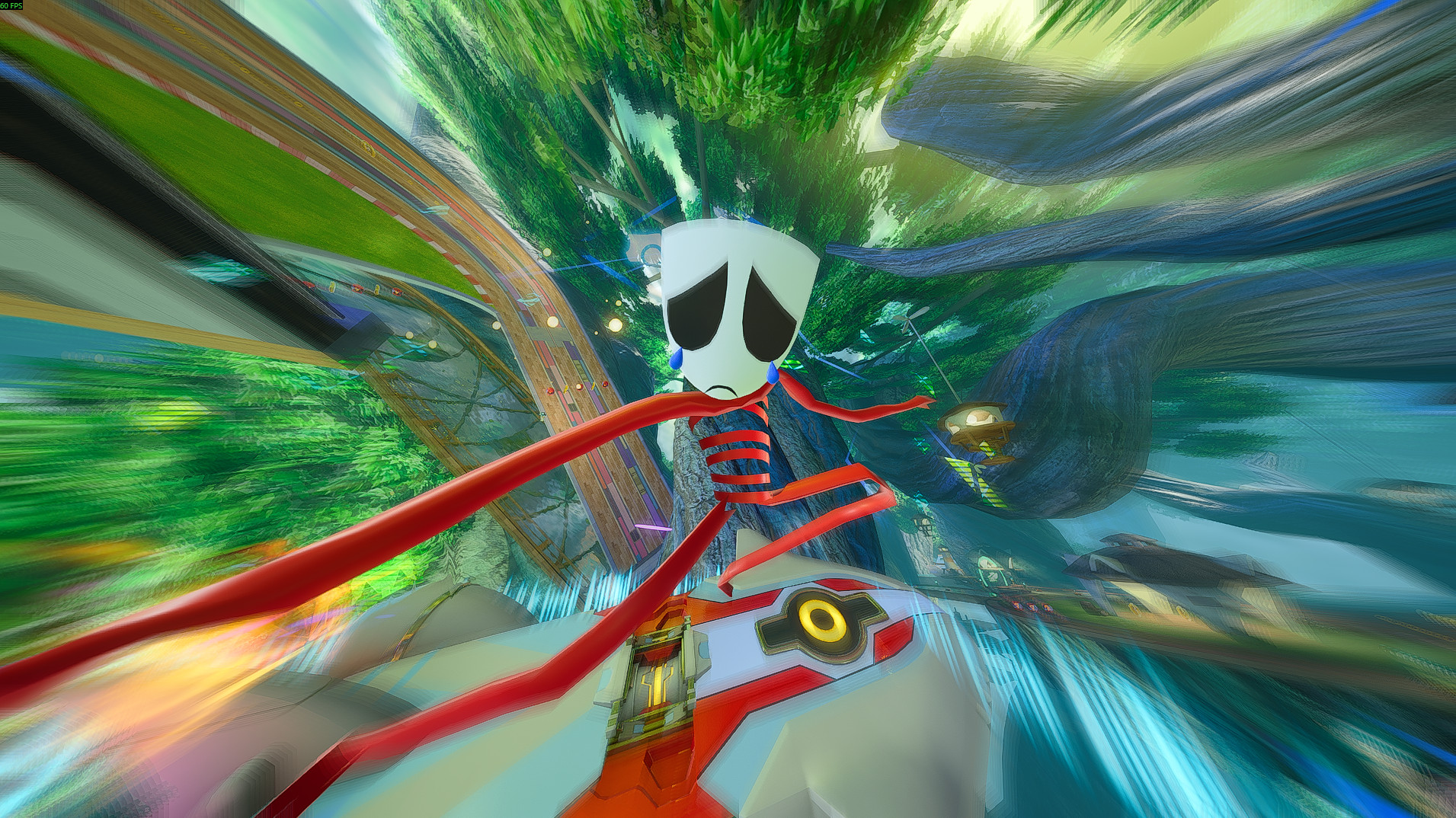 Gangle (The Amazing Digital Circus) Over NiGHTS Mod for Sonic Racing ...