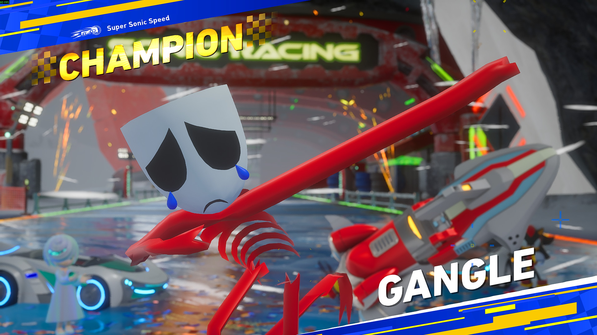 Gangle (The Amazing Digital Circus) Over NiGHTS Mod for Sonic Racing ...