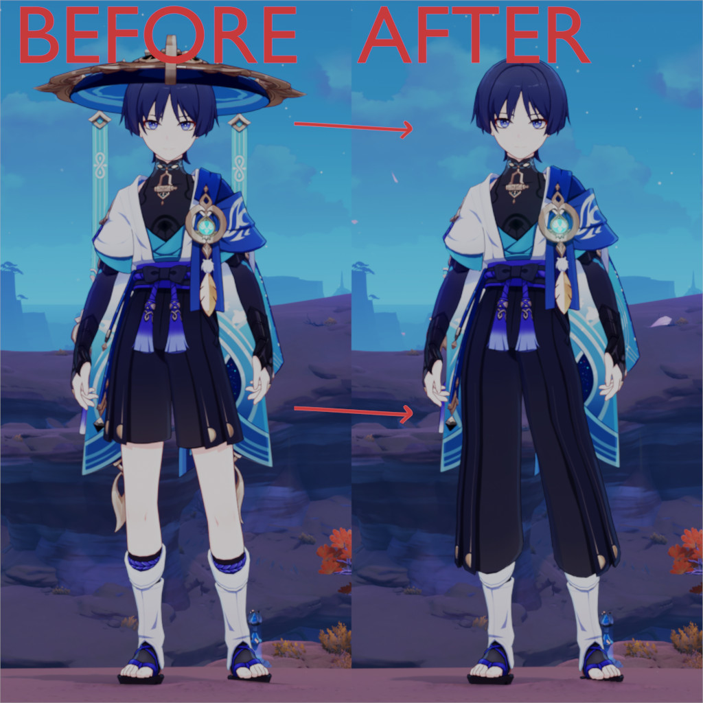 Wanderer With Pants & NO Hat