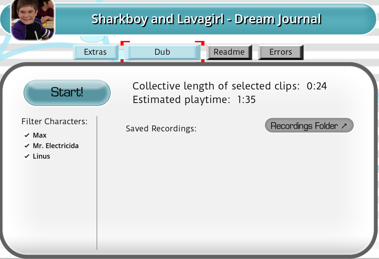 Preview 2 for Sharkboy and Lavagirl - Dream Journal