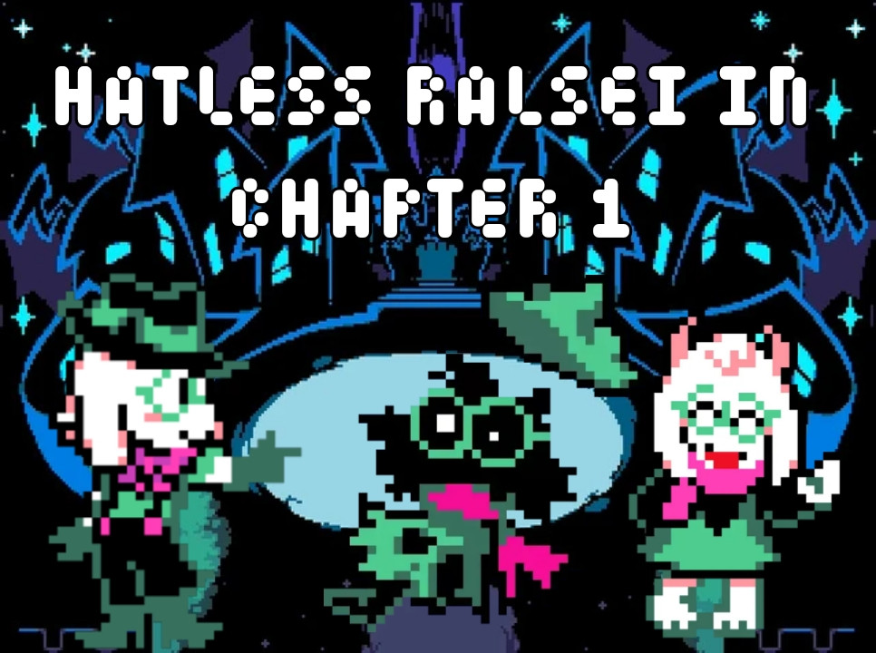 Hatless Ralsei in chapter 1 Mod for DELTARUNE | DR Mods