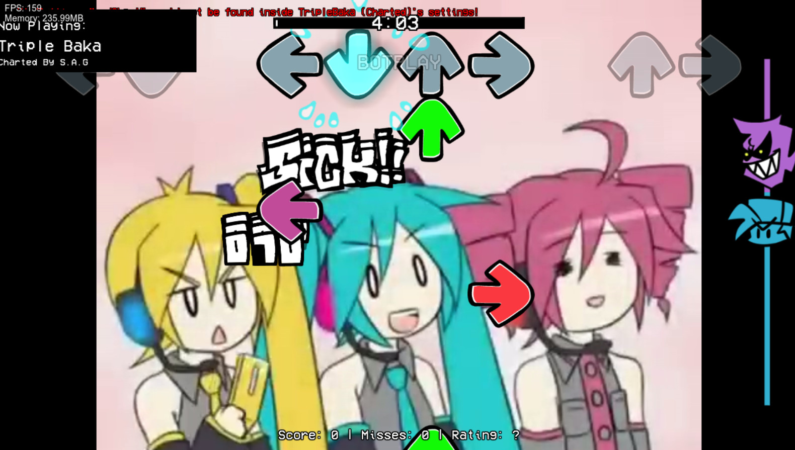 Triple Baka - Hatsune Miku (Charted)