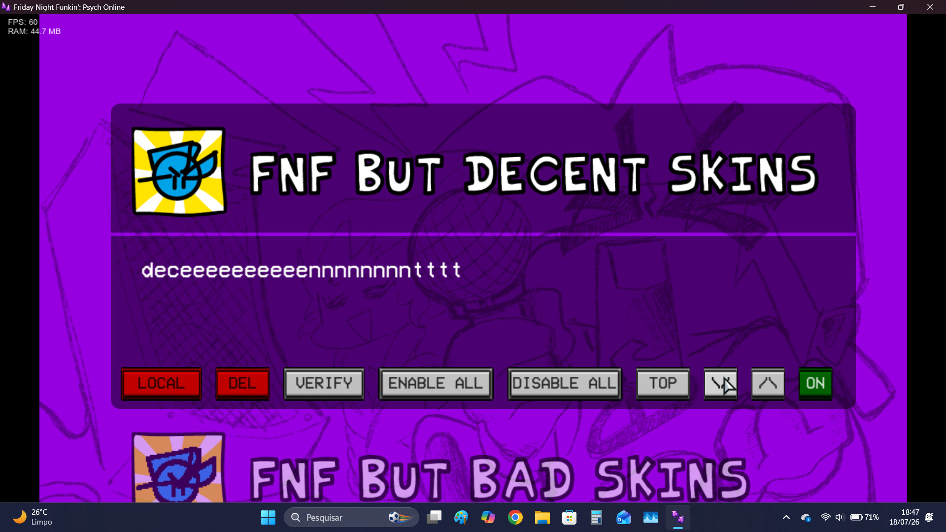 FNF But Decent Skins