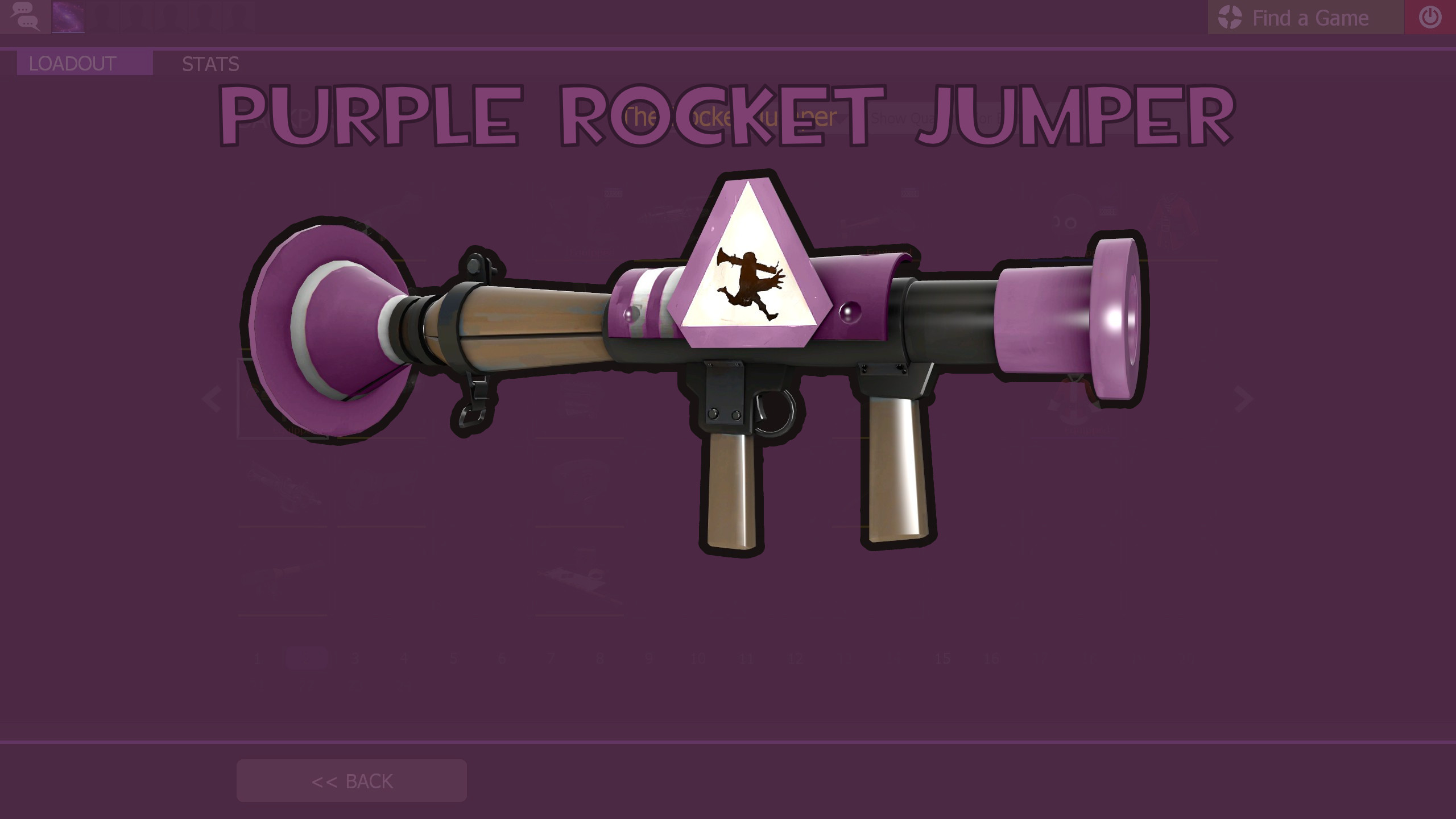 Purple Rocket Jumper