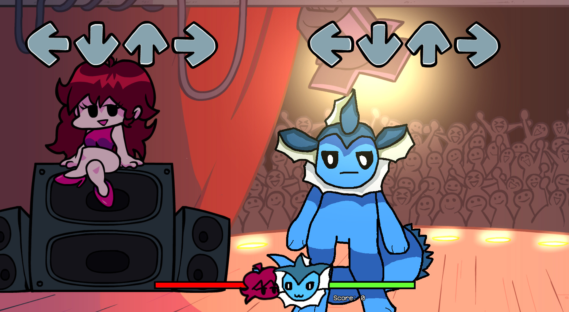 FNF vaporeon mixes (beta) vslice