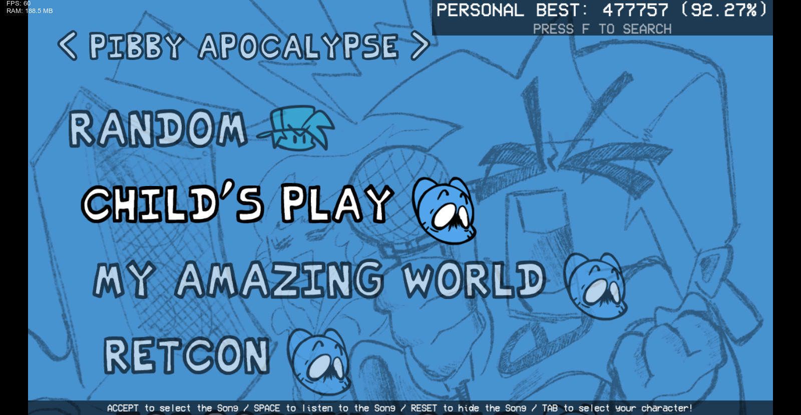 FNF Pibby Apocalypse HOTFIX Psych Engine y Online