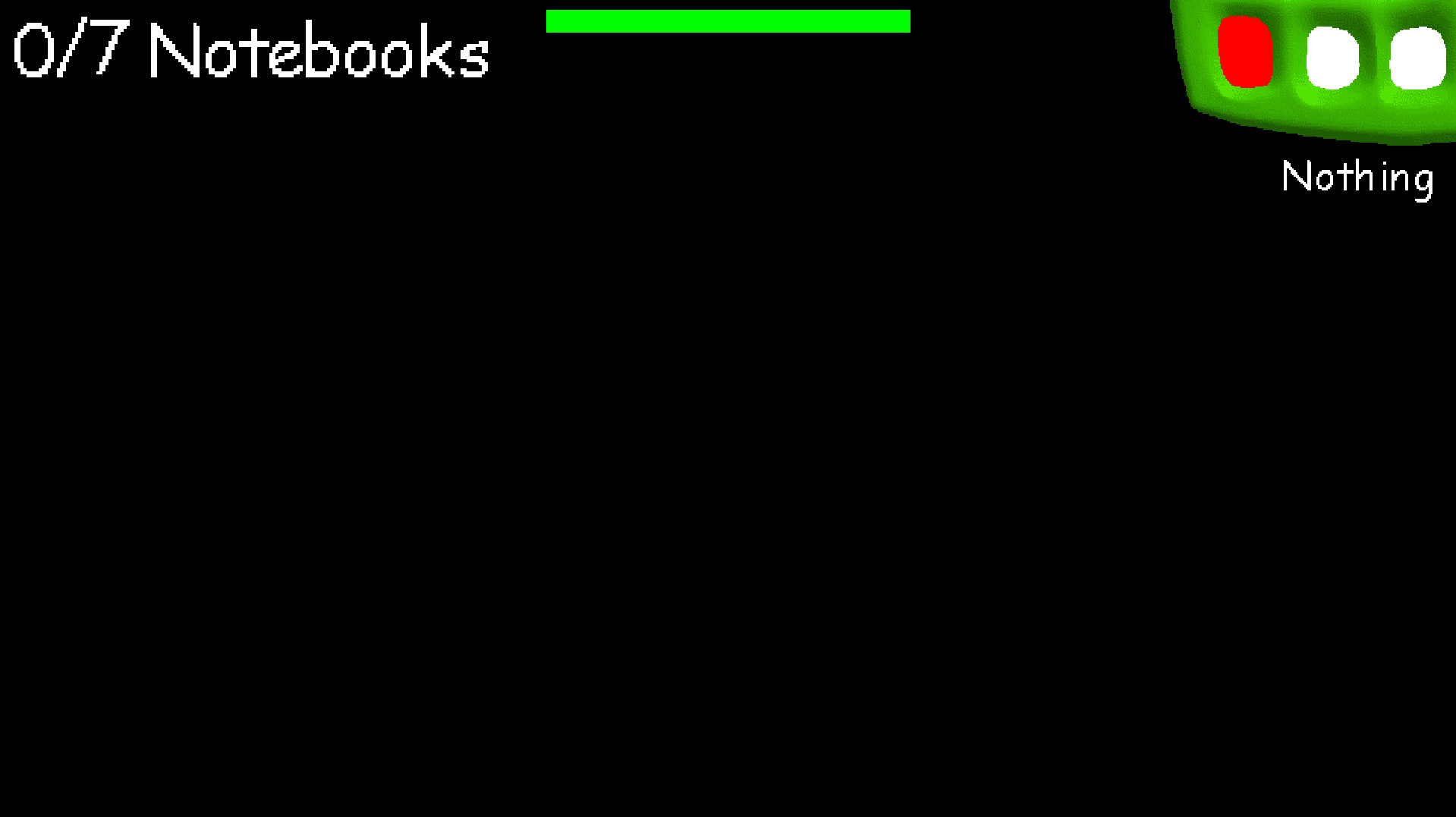 Baldi's Basics But your blind