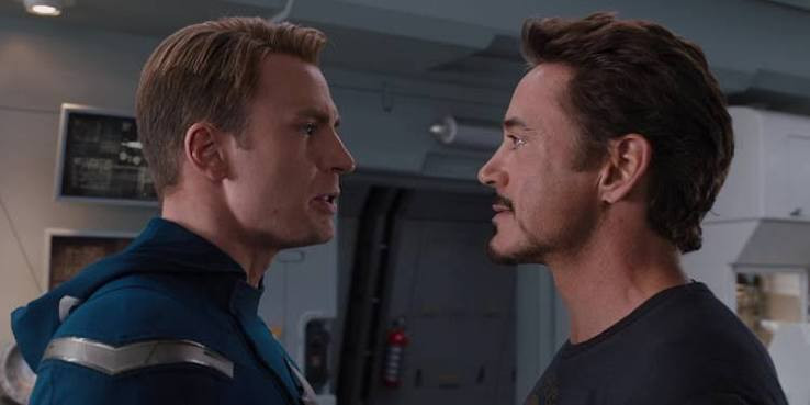 Screenshot of Avengers Arguing