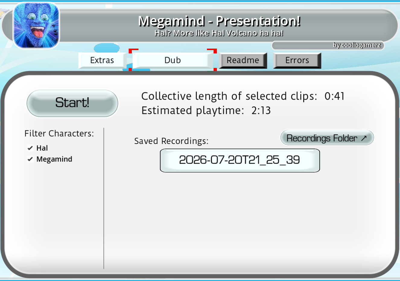 Preview 2 for Megamind - Presentation!