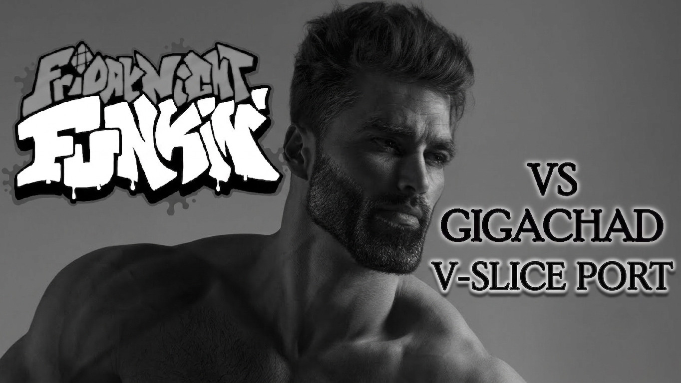 FNF vs Gigachad V-Slice!