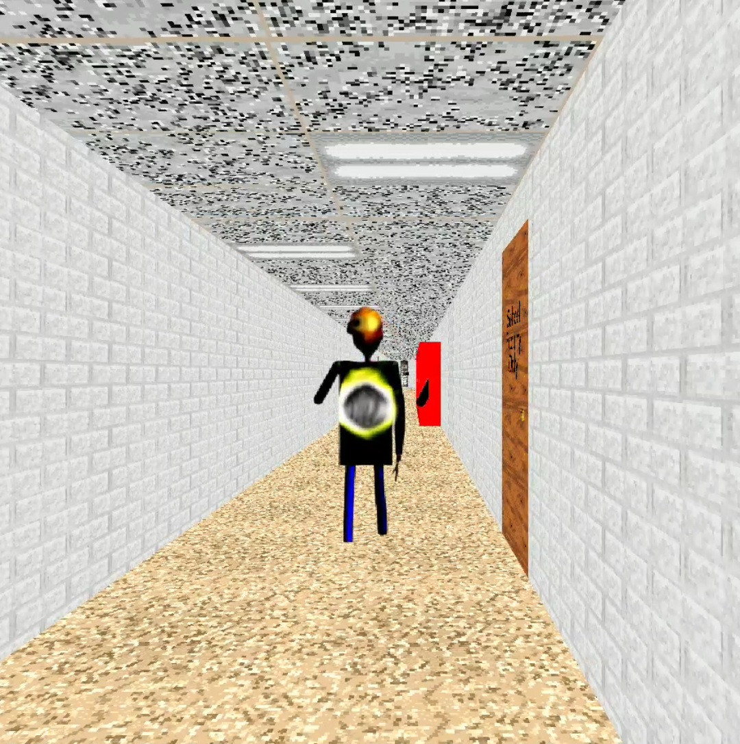 Lost baldis basics version