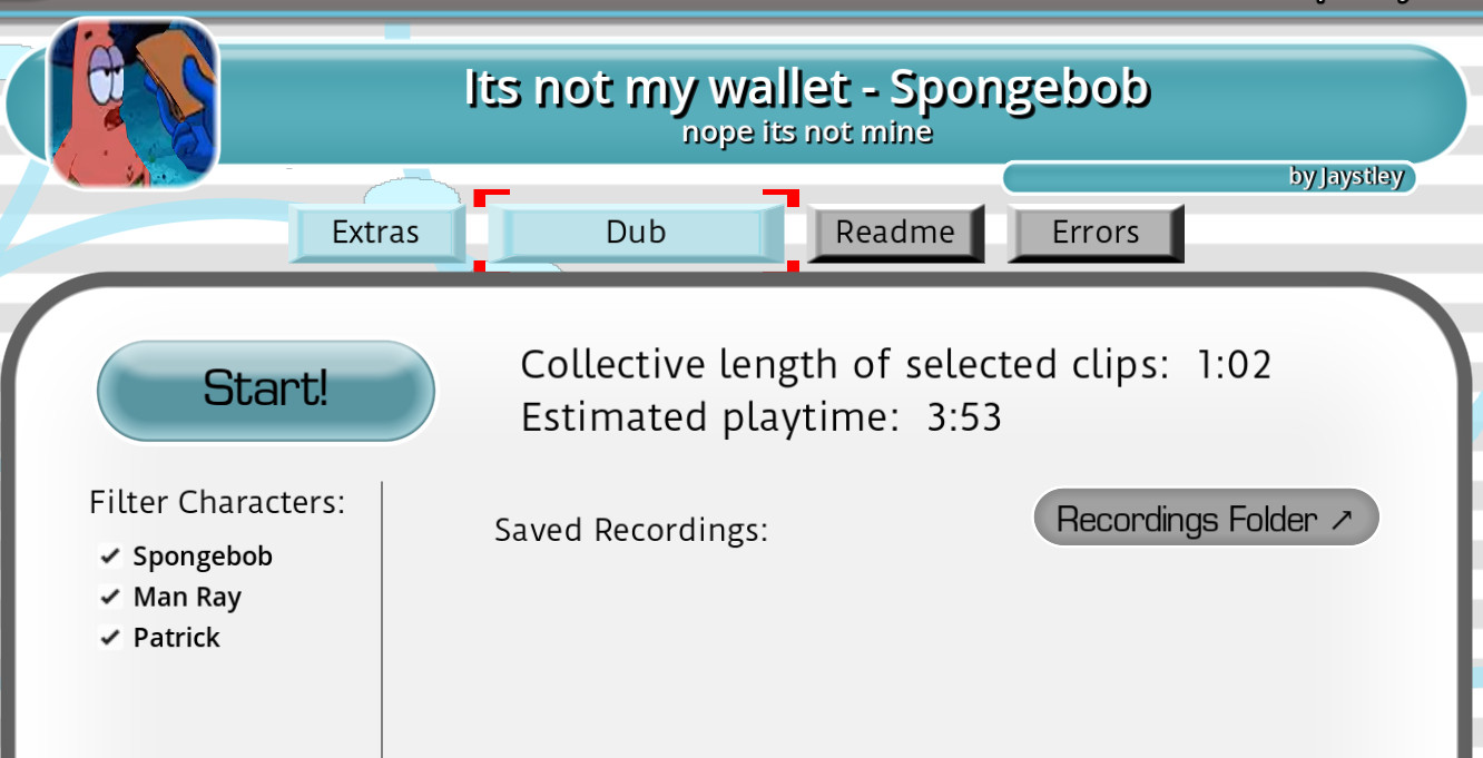 Preview 2 for Its not my wallet - Spongebob