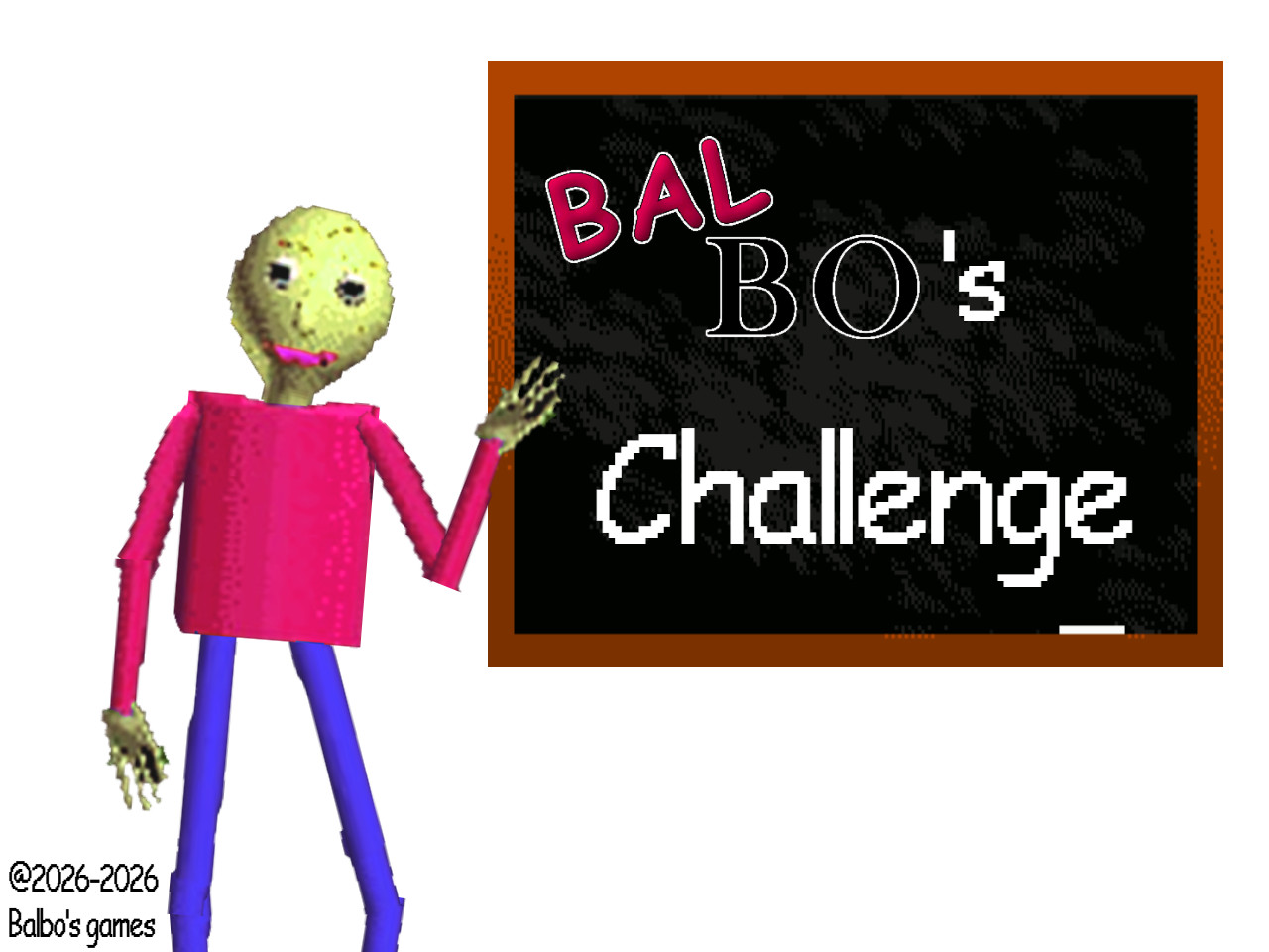 Balbo's Challenge Mod for Baldi's Basics | Baldi Mods