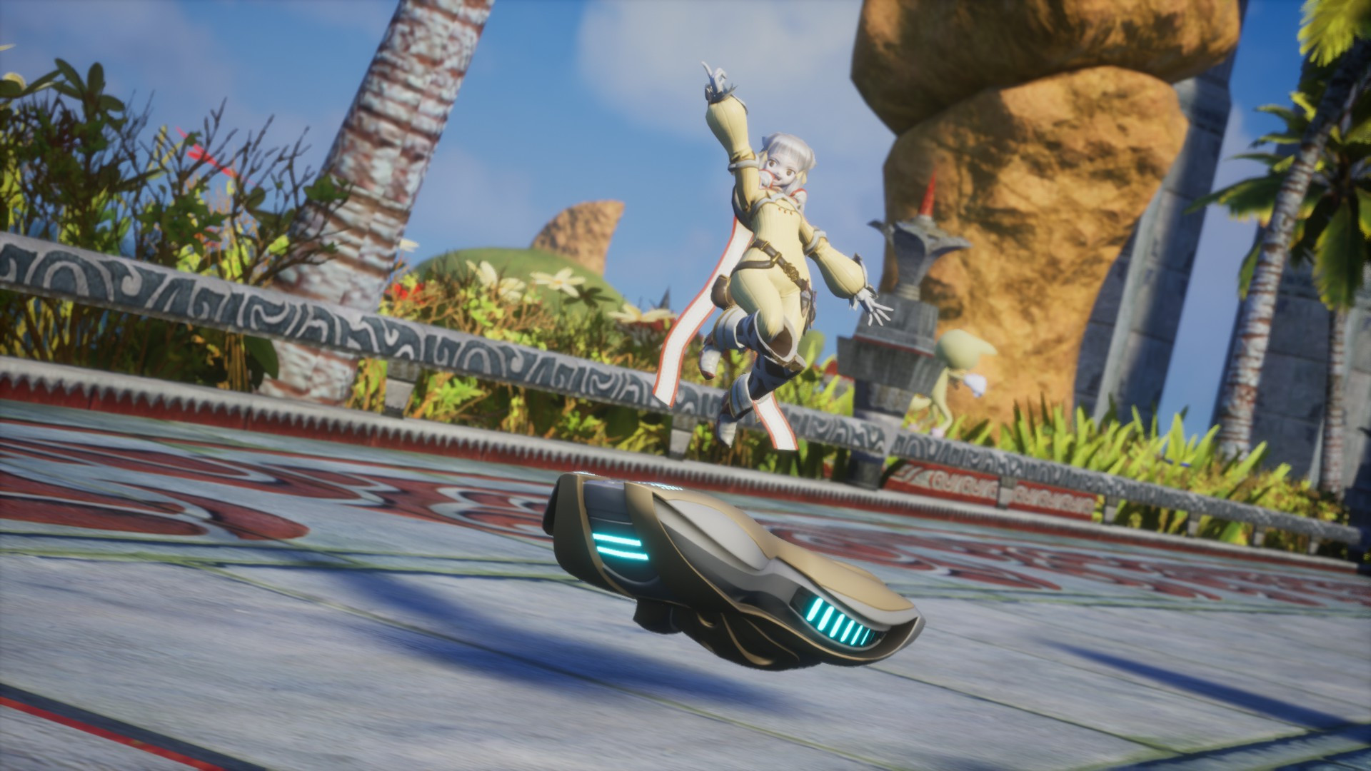 Nia and Rex from Xenoblade 2 Mod for Sonic Racing: CrossWorlds