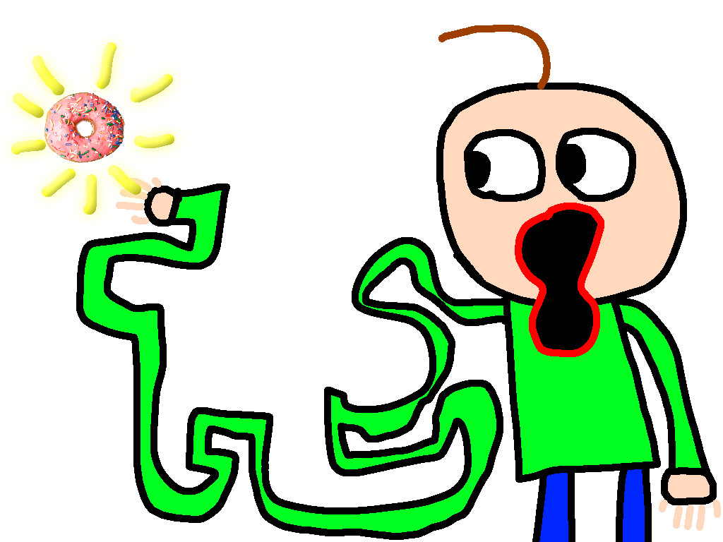 Baldi Likes Doughnuts!