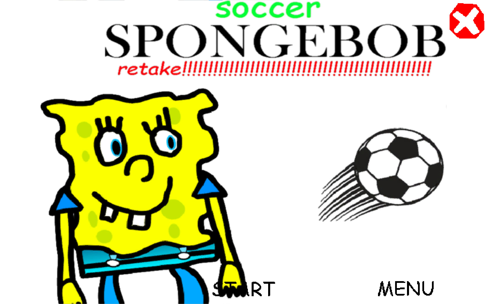 Soccer Spongebob Retake