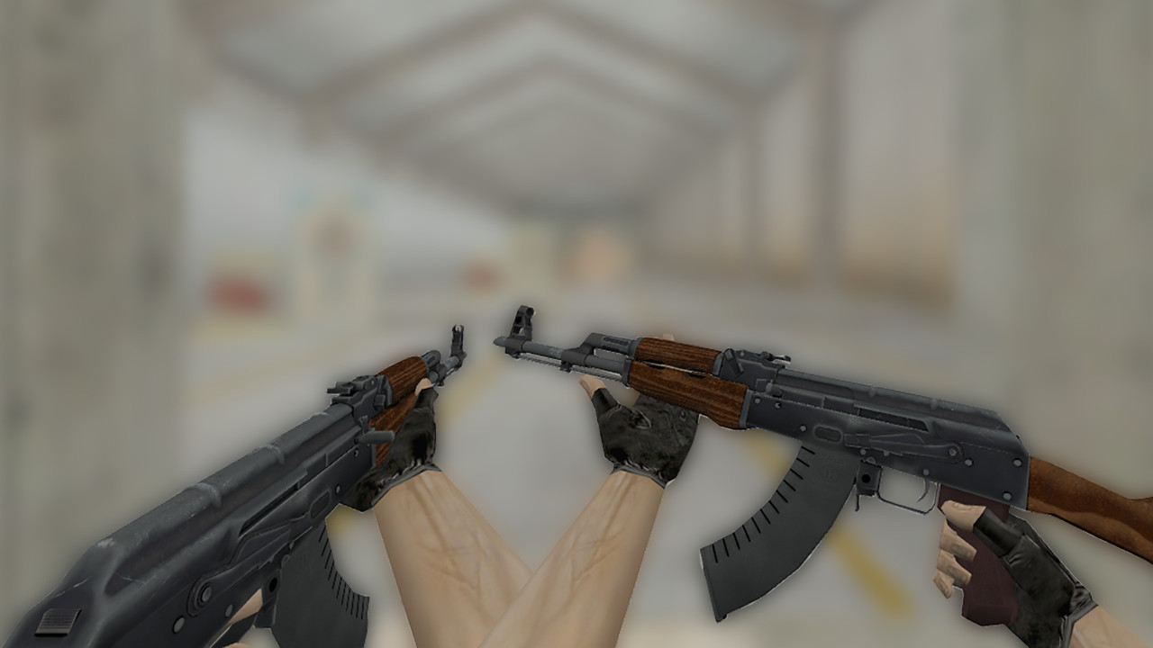 CS:GO AK-47 on CS 1.6 Animations