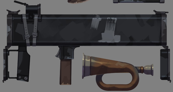 Concept Art Styled Black Box
