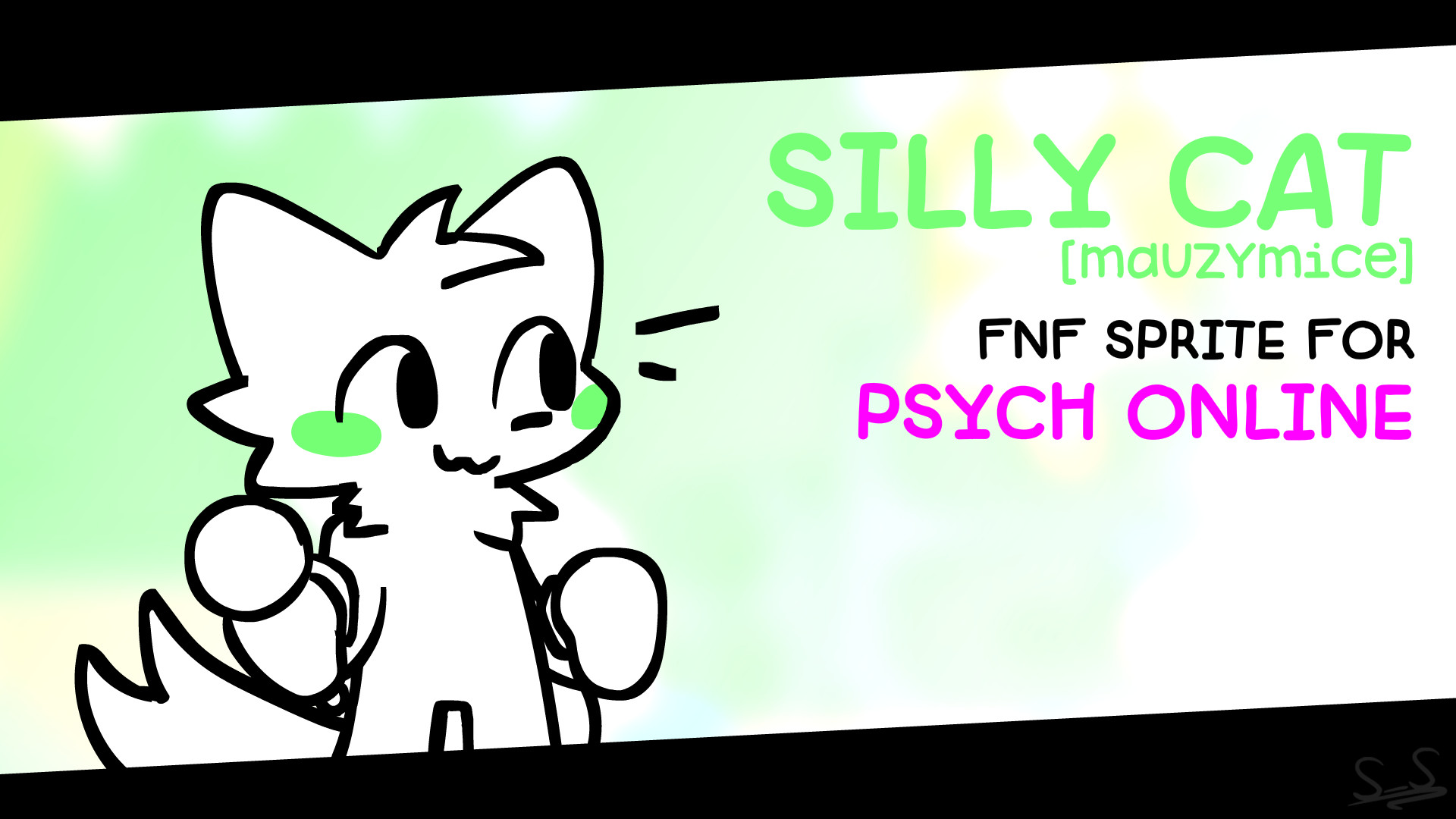 Silly Cat [mauzymice] (Original FNF sprite)