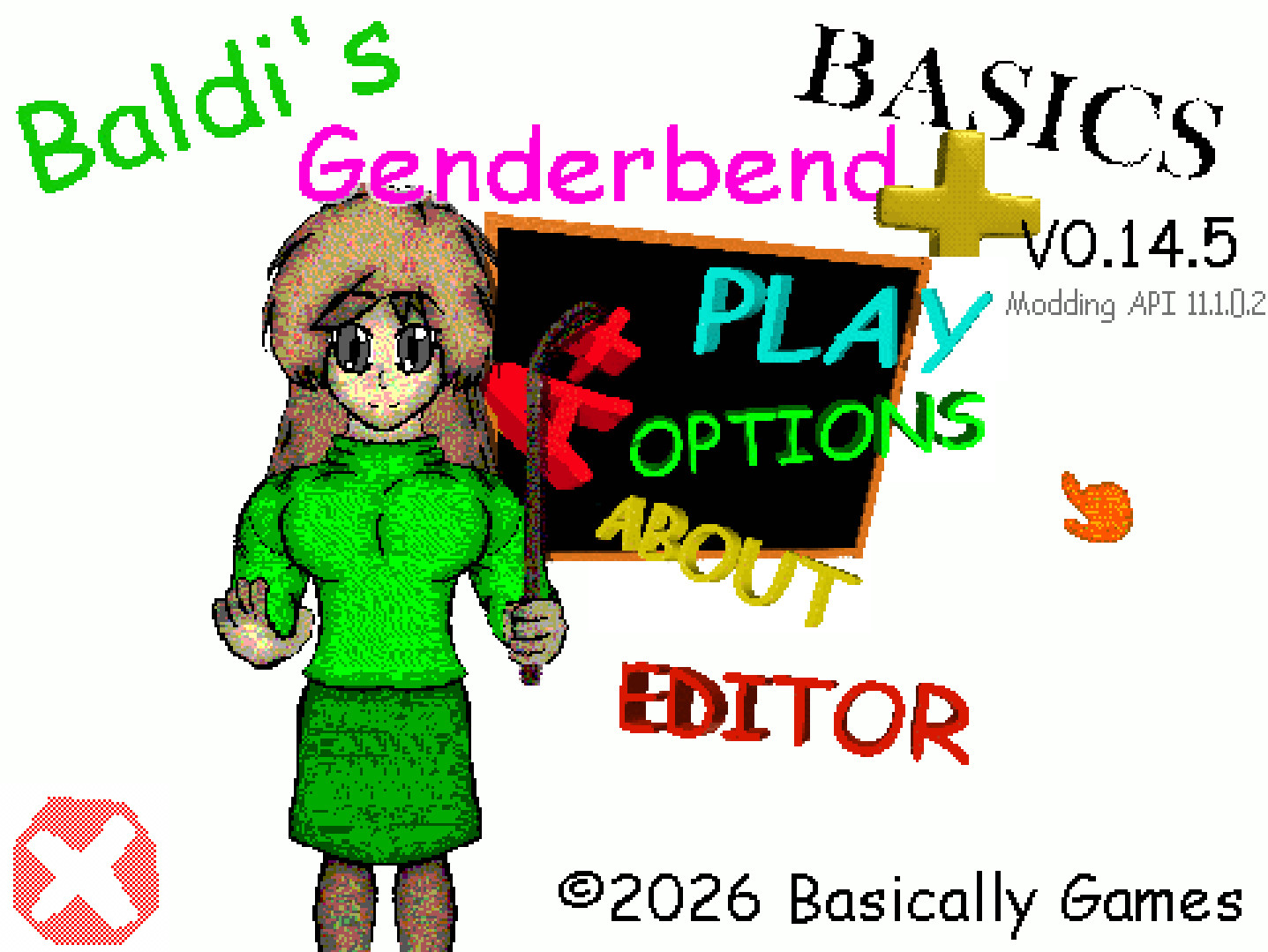 BB+ Baldi's Genderbend Basics Texture Pack