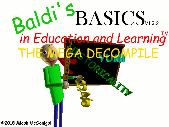 Baldi's Basics The Mgea Decompile