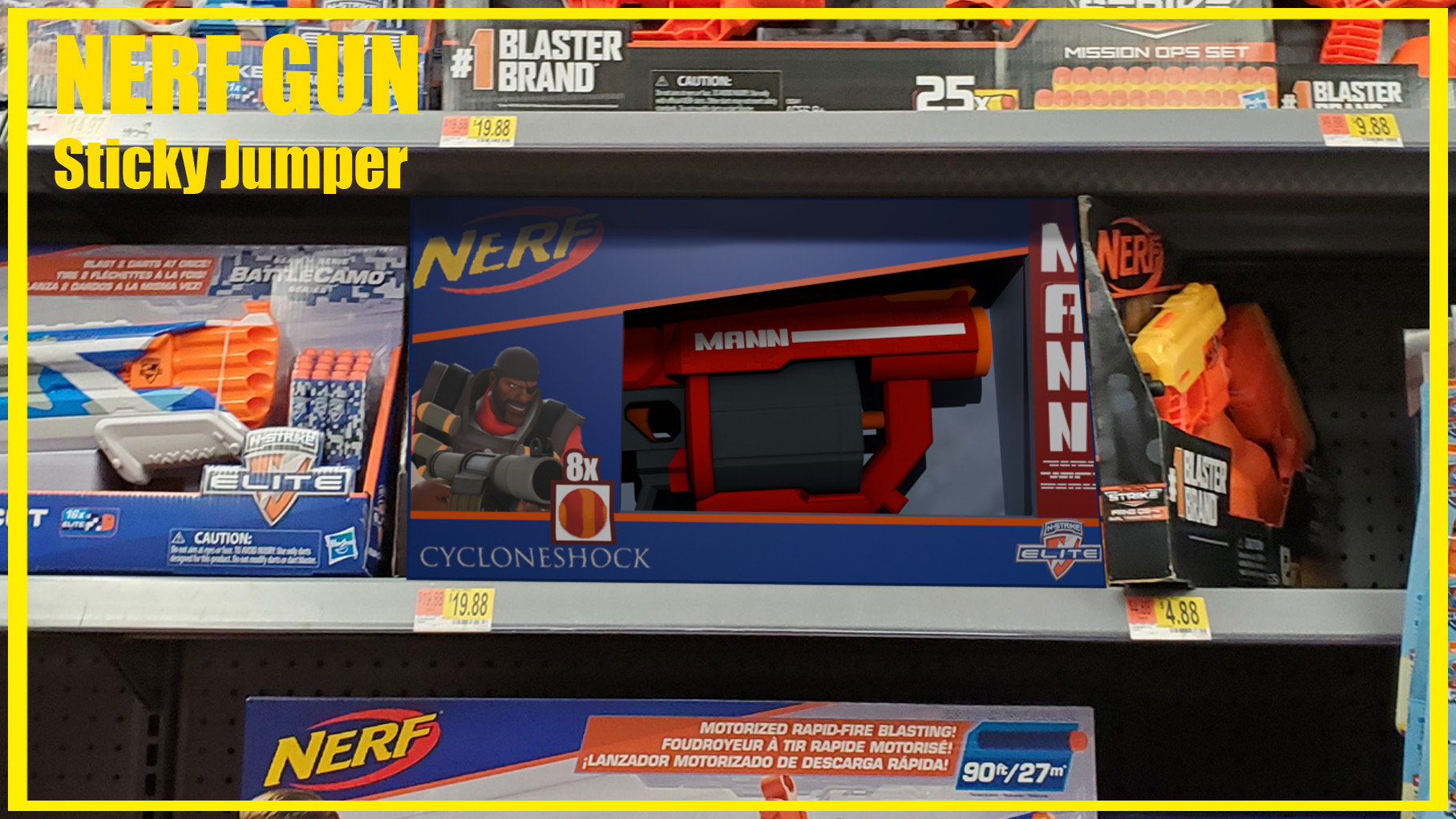 Nerf Sticky Jumper