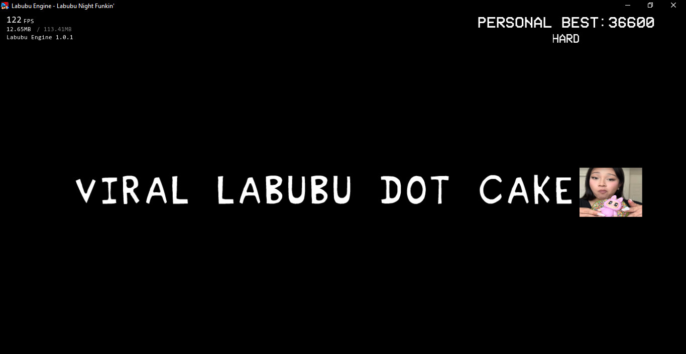 CRUMBL Labubu Ube Dot Cake | Fnf Mod Oneshot