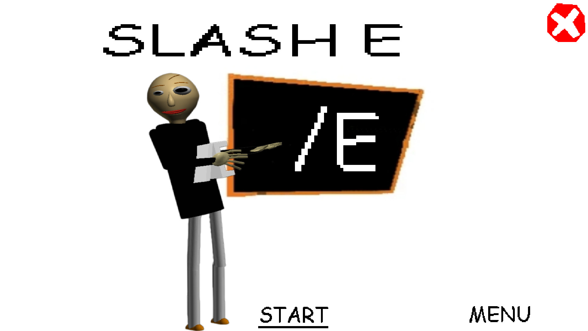 Slash E